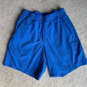 Lululemon Pace Breaker Men’s Athletic Shorts Blue 7” Inseam Size Small